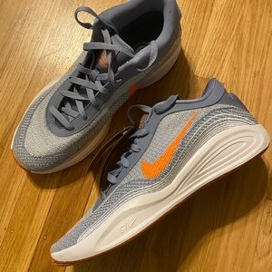 NEW Nike GT Hustle Academy Ashen Slate Total Orange